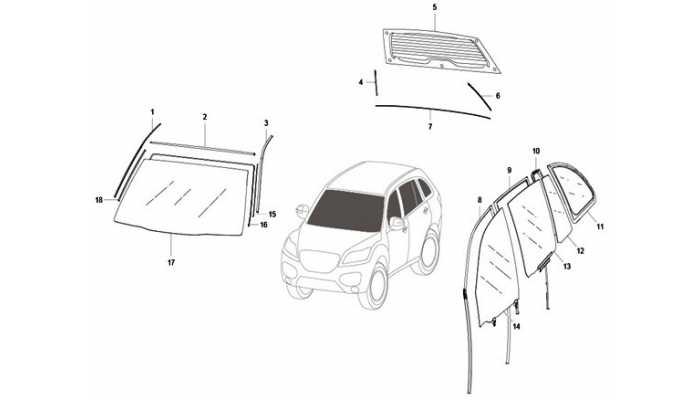 Стекла Lifan X60